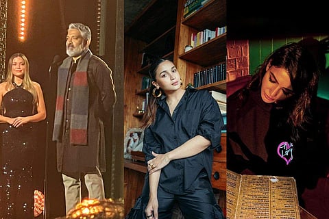 In his speech SS  Rajamouli thanked all the women in his life