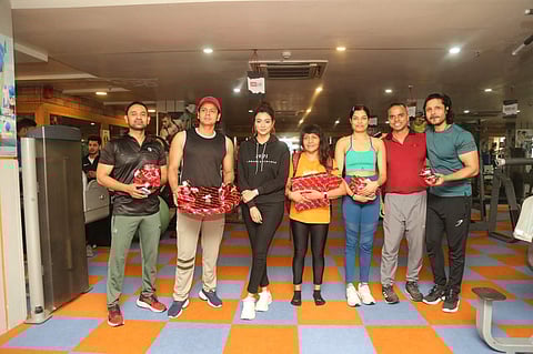 The winners at the competition