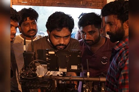 A still from the shoot