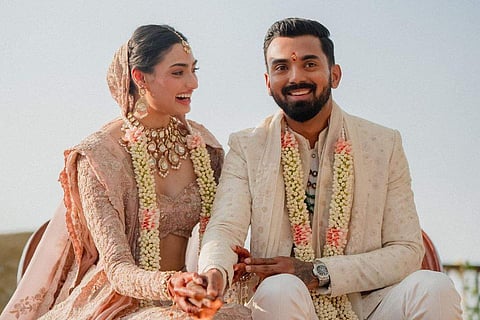 Athiya Shetty and KL Rahul got married on January 23