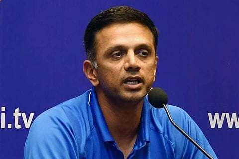 Indian coach Rahul Dravid (File photo | AP)