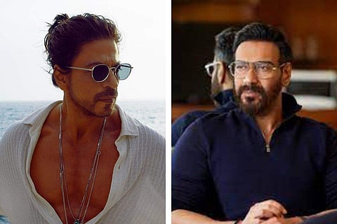 Shah Rukh Khan calls Ajay Devgn 'pillar of support' as latter cheers for Pathaan release