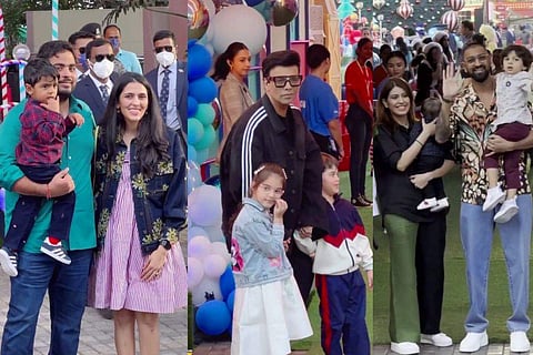 Prithvi Ambani's birthday bash took place at  Jio World Garden