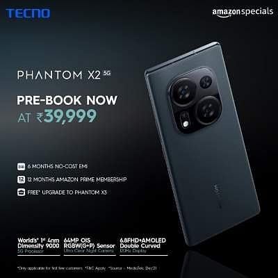 TECNO releases PHANTOM X2 in India with MediaTek Dimensity 9000 5G chipset