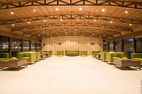 Indoor view of Upper Deck