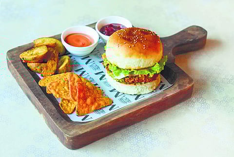 The Fried Chicken Burger