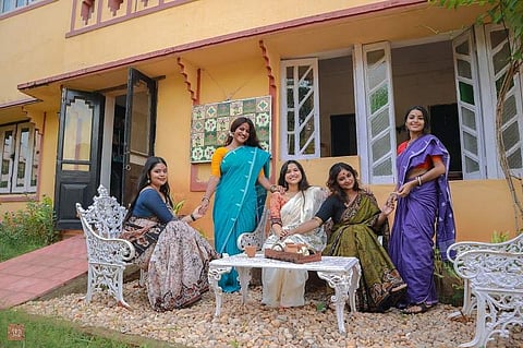 The ensembles of the festive edit of Sreyashi Raka Das