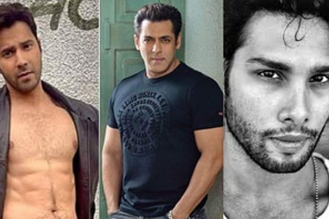 Salman, Varun, Tiger cheer for Team India for Ind-Pak match