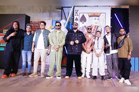 The MTV Hustle family | Pic: IANS Photo