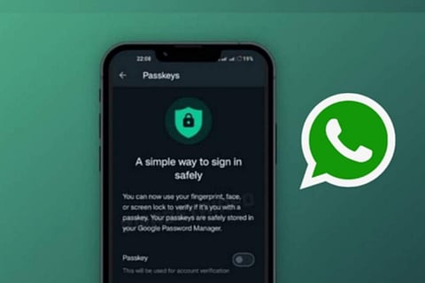 WhatsApp rolls out passwordless logins with passkeys on Android