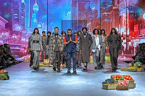 Ashish N Soni's The Retro Orchard at LFWxFDCI