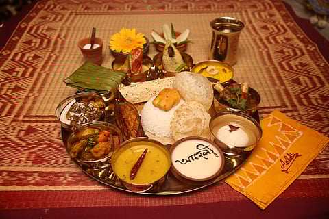 Non-veg thali at Aaheli