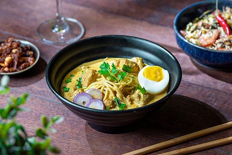 Burma bellissima: Brand new restaurant Société Rangoon, is dedicated to the cuisine from Myanmar [In frame: Ohn-No Kauk Swe]