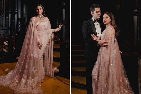 Photos from Parineeti and Raghav's wedding reception