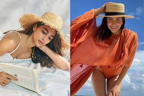 Pooja_Hegde_and_Anushka_Sharma_wearing_Myaara_hats