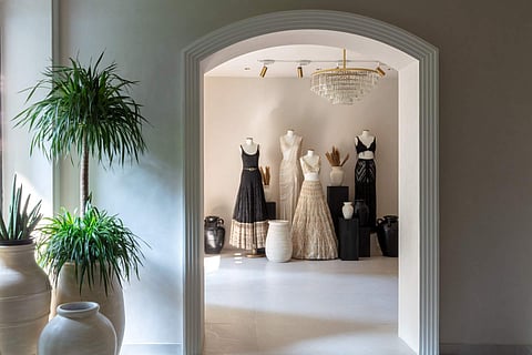 The flagship store is located in Breach Candy, Mumbai