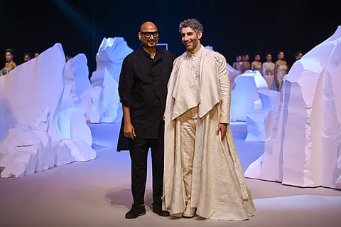 Samant_Chauhan_with_showstopper_Jim_Sarbh