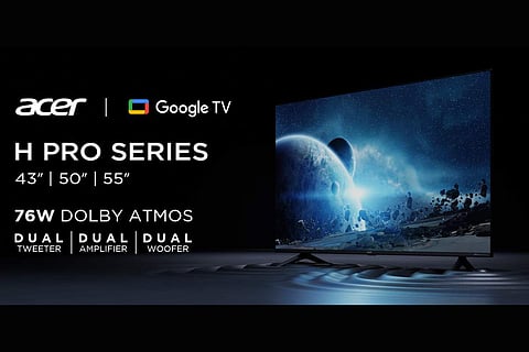 Acer's new series of Google TVs now in India
