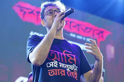 In pics: Launch of Anupam Roy's Aami Sei Manushta Aar Nei from Dawshom Awbotaar
