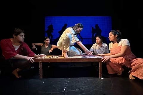 A still from the play