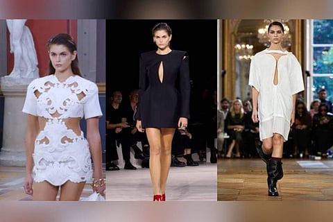 Models at Paris Fashion Week 2023