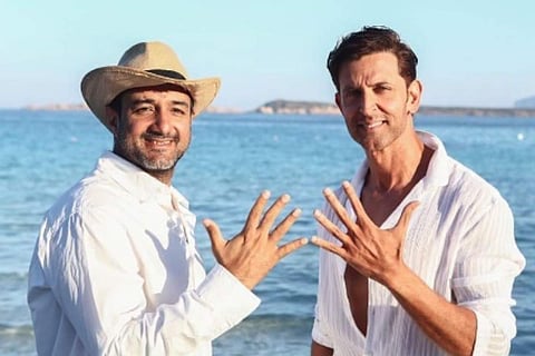 Siddharth Anand & Hrithik Roshan | Pic: IANS Photo