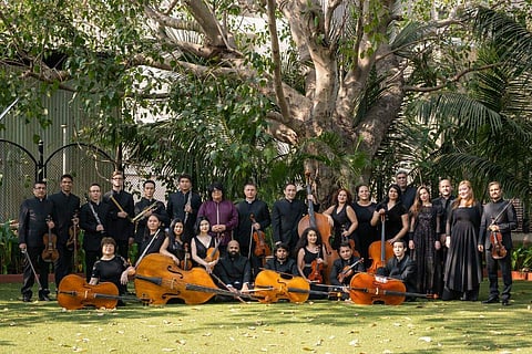 In frame: Symphony Orchestra of India