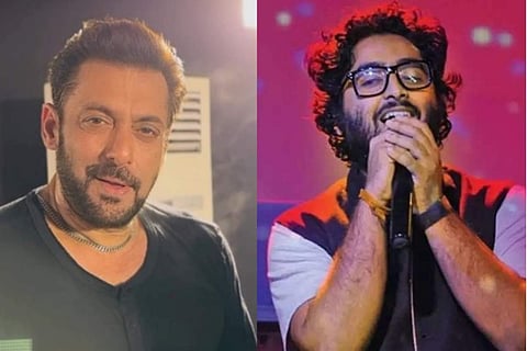 Salman Khan and Arijit Singh