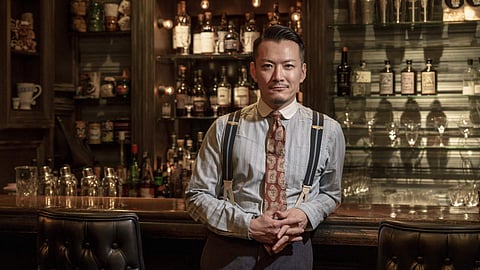Shingo Gokan has an impressive portfolio spanning five renowned bars across Tokyo, Shanghai, New York City, and Okinawa