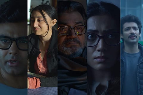 Parnashavarir Shaap is currently streaming  Series Stills Courtesy: hoichoi