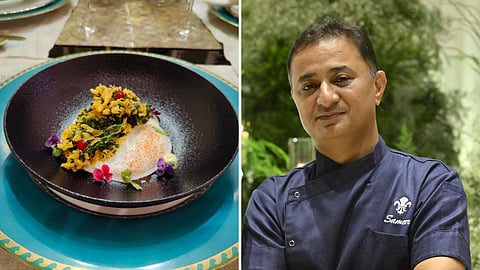 Chef Sameer Shah's Cripsy Kale chaat