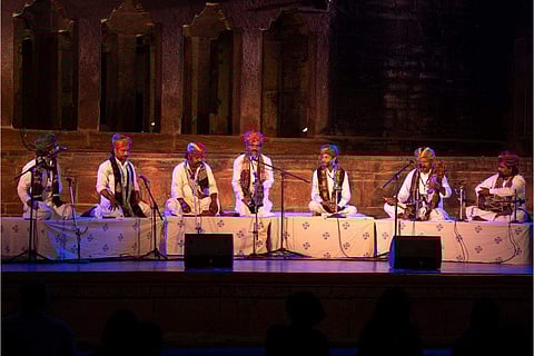 In frame: The Living Legends preforming at  RIFF 2023