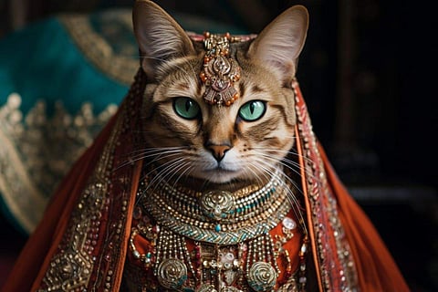 An artwork from the exhibit