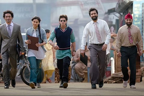 Shahrukh Khan, Tapsee Pannu, Vicky Kaushal Dunki Drop 1