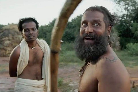 Vikram in 'Thanglaan'