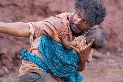 Manoj Bajpayee in a still from Joram