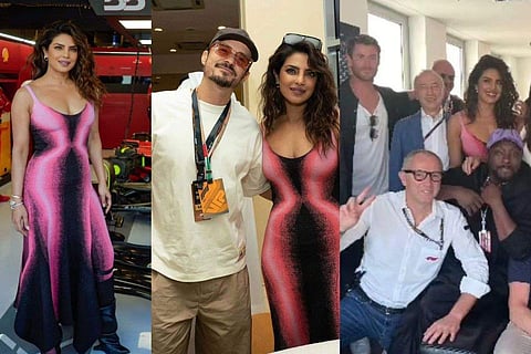 In frame: Priyanka Chopra at F1 Abu Dhabi GP