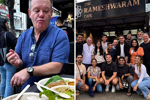 Chefs Matt Preston, Gary Mehigan visit Bengaluru's Rameshwaram Cafe