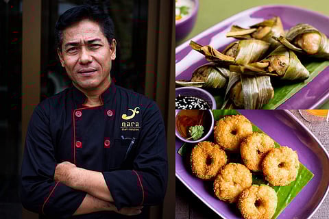 Chef Prem Pradhan (L); his Thai recipes
