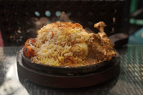 Biryani sizzler