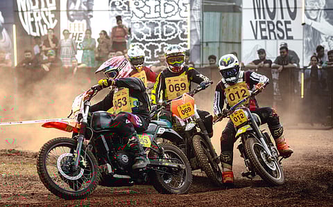 Dirt track races were a big hit at Motoverse 2023