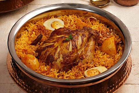 The Whole Chicken Briyani was by itself a feast