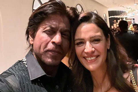 In frame: Shah Rukh Khan and Mona Singh
