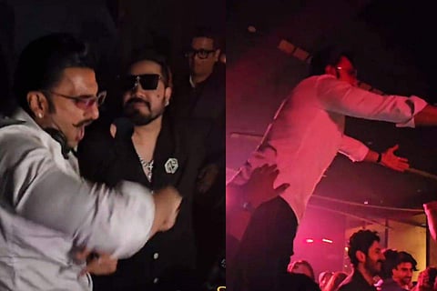In frame: Ranveer Singh at SRK's 58th birthday party