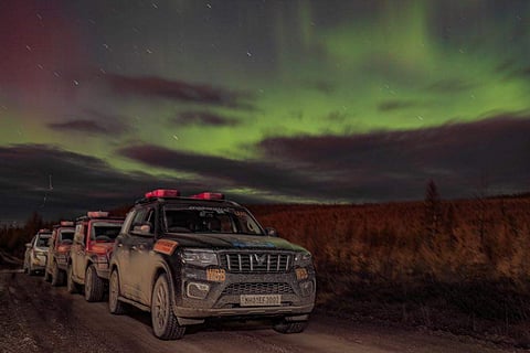 The expedition lasted 75 days!