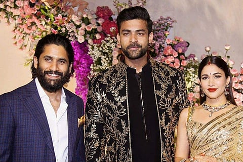 Chiranjeevi, Naga Chaitanya, Saina Nehwal and others attend Varun Tej, Lavanya Tripathi’s star-studded reception in Hyderabad 