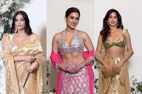 In frame: Sonam Kapoor, Sara Ali Khan and  Janhvi, Kapoor