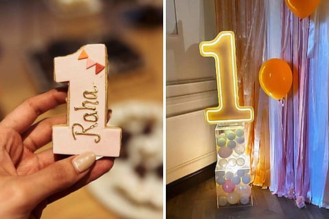 Raha Kapoor's first birthday celebration