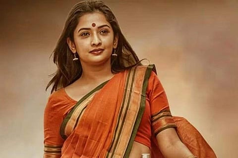 In frame: The poster of the movie