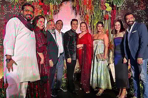 In frame: Mona Singh at Randeep Hooda and Lin Laishram's wedding reception